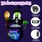GOOSH 6.5FT Inflatable Witch with Cauldron – Light-Up Happy Halloween Yard Decoration